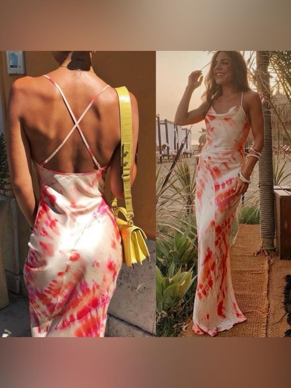 NWT Rat & Boa Ariel Silk Satin Maxi Dress size XXS